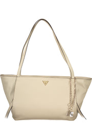MALA COM FECHO GUESS JEANS MULHER BEGE