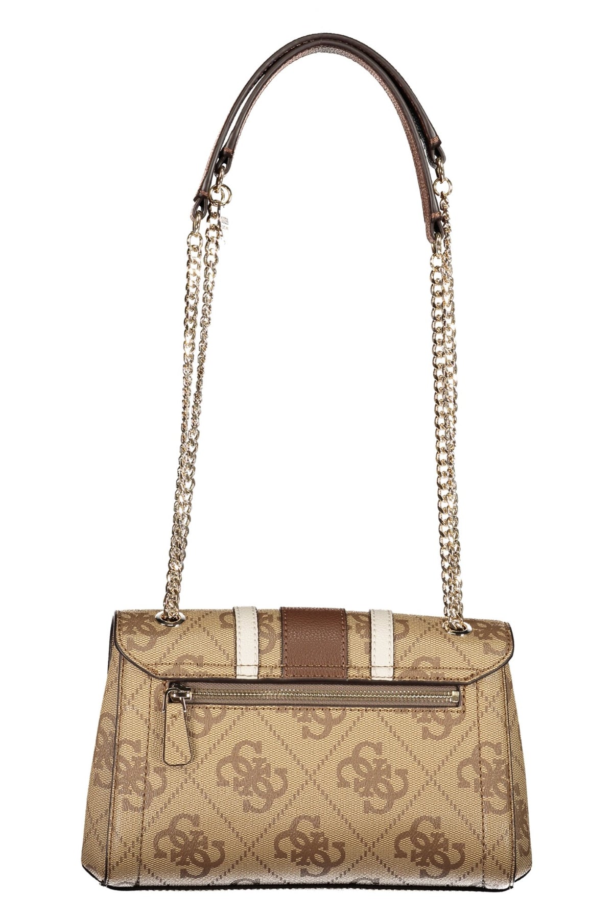 MALA COM ESTAMPADO GUESS JEANS MULHER BEGE