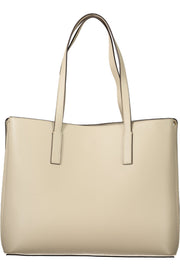 MALA COM FECHO GUESS JEANS MULHER BEGE