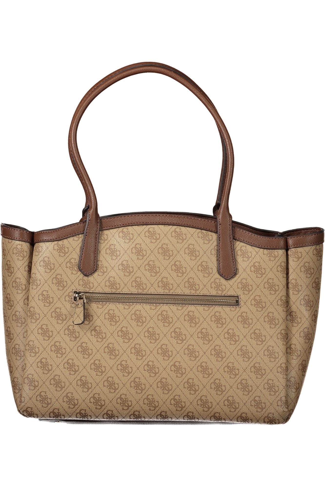 MALA COM ESTAMPADO GUESS JEANS MULHER BEGE