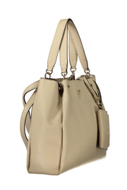 MALA COM FECHO GUESS JEANS MULHER BEGE