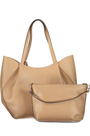 MALA COM FECHO GUESS JEANS MULHER BEGE