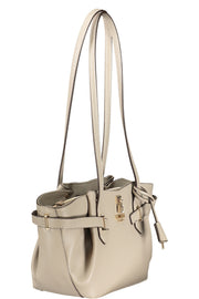 MALA COM ESTAMPADO GUESS JEANS MULHER BEGE