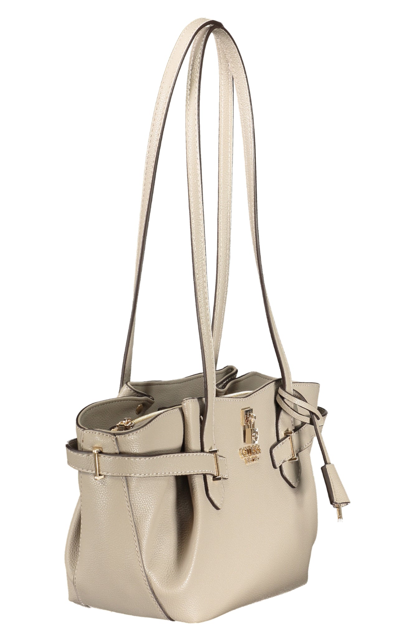 MALA COM ESTAMPADO GUESS JEANS MULHER BEGE
