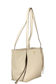 MALA COM FECHO GUESS JEANS MULHER BEGE
