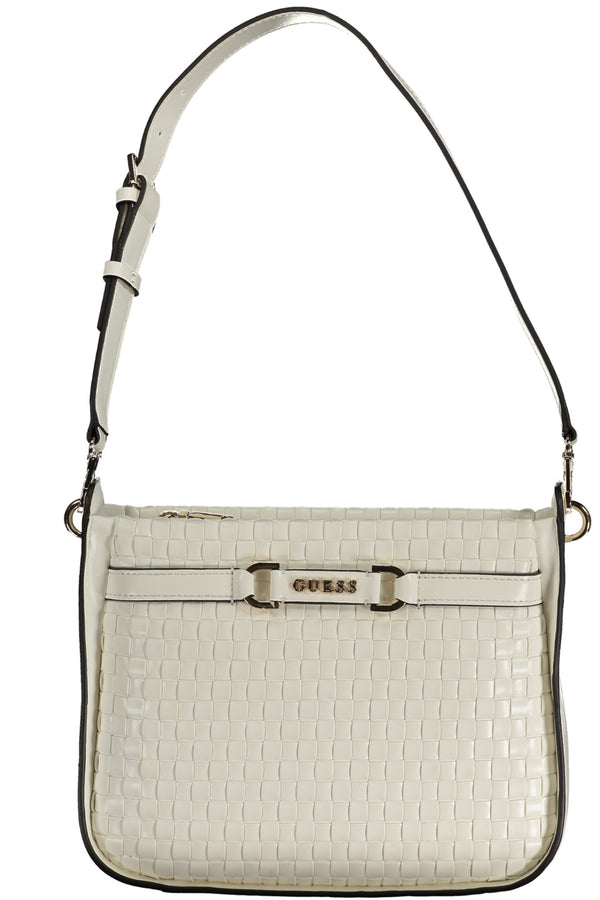 BOLSA DE MULHER GUESS JEANS BRANCA