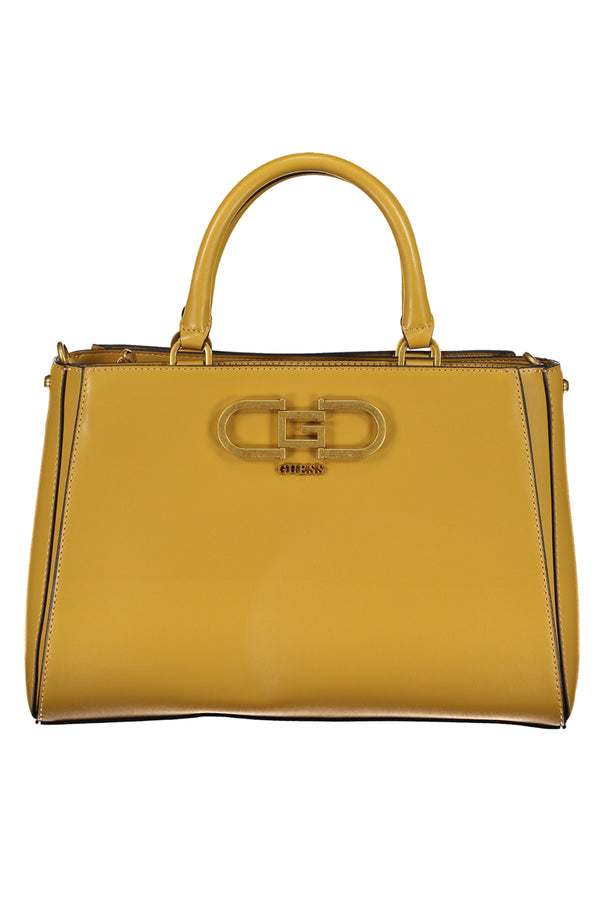 BOLSA DE MULHER GUESS JEANS AMARELO