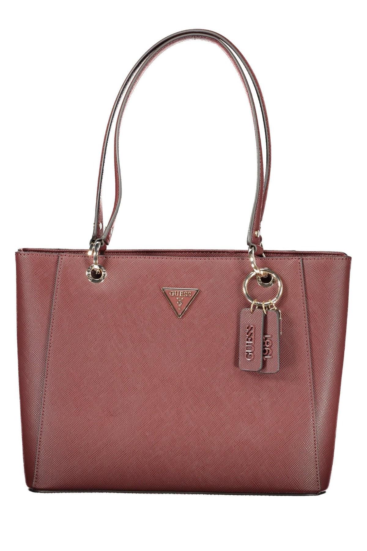 MALA COM FECHO GUESS JEANS MULHER CASTANHA