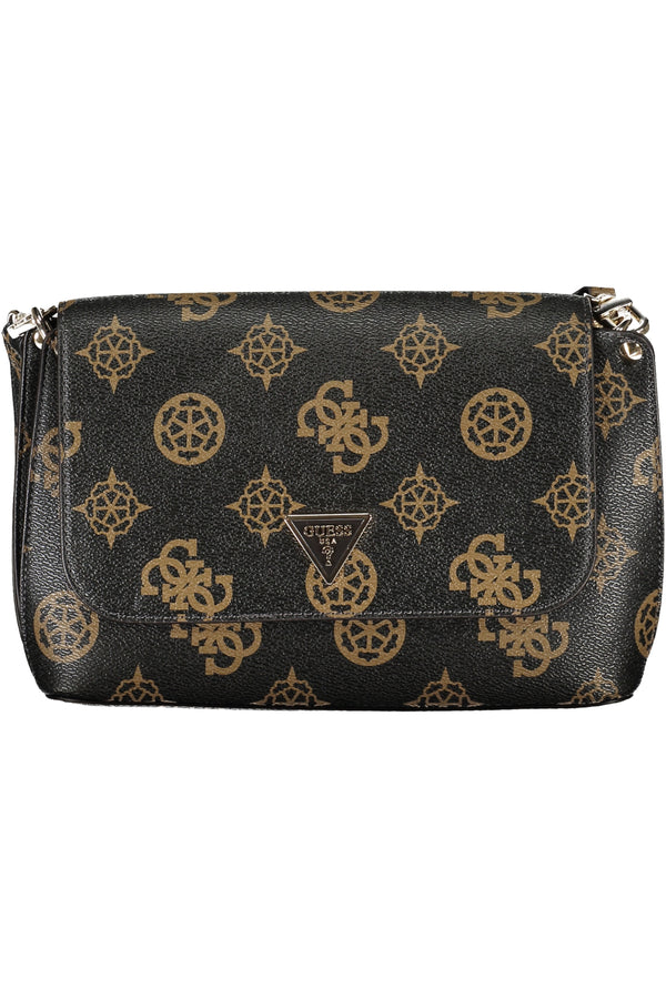 BOLSA DE MULHER GUESS JEANS MARROM