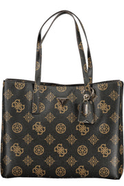 MALA COM FECHO GUESS JEANS MULHER CASTANHA