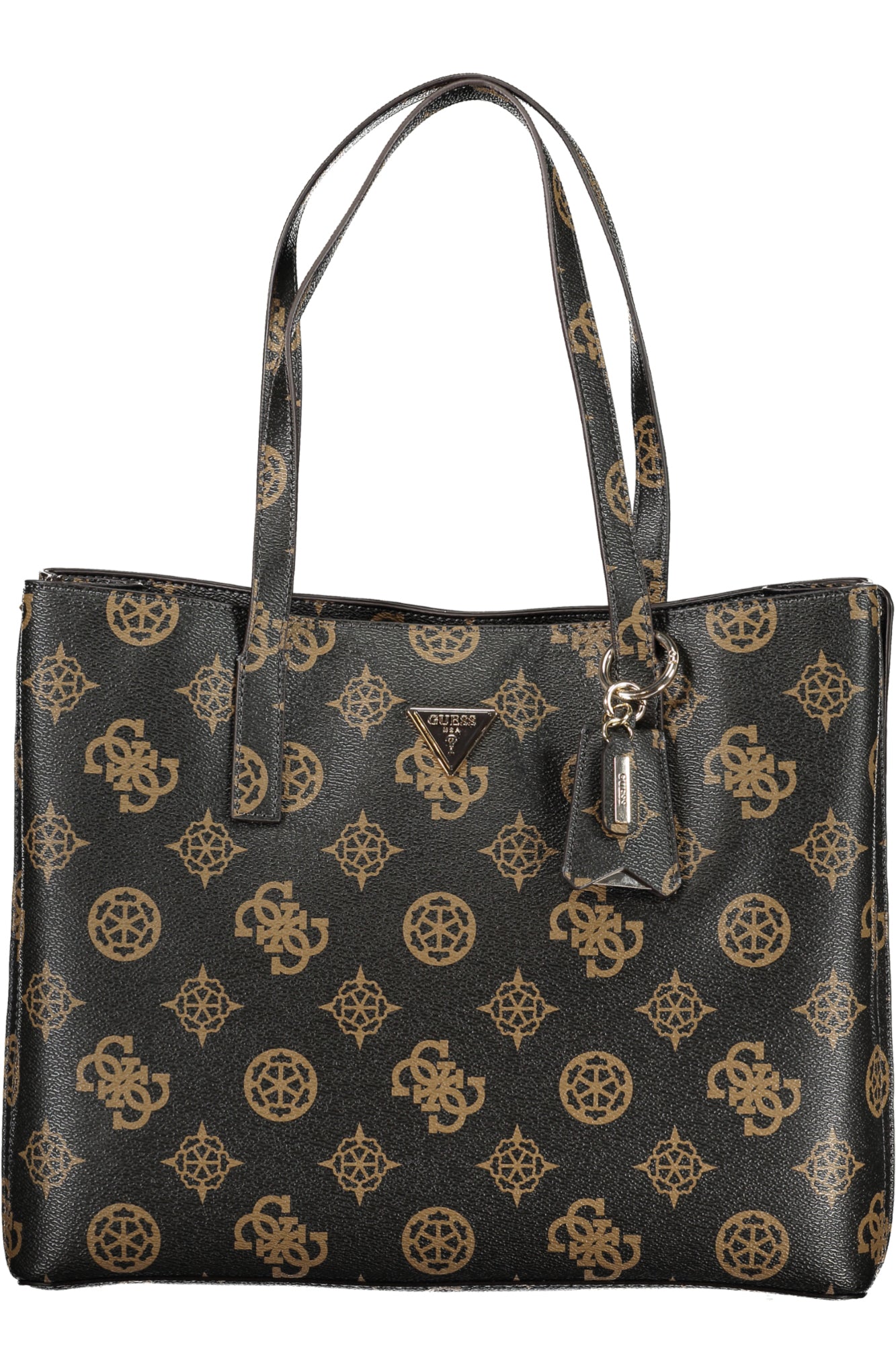MALA COM FECHO GUESS JEANS MULHER CASTANHA