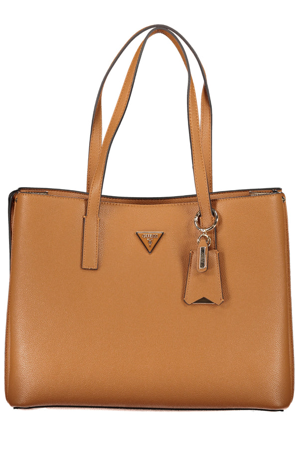 BOLSA DE MULHER GUESS JEANS MARROM
