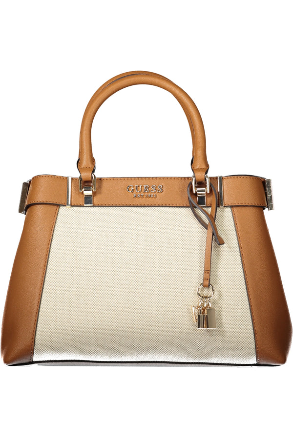 BOLSA DE MULHER GUESS JEANS MARROM