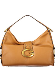 MALA COM FECHO GUESS JEANS MULHER CASTANHA