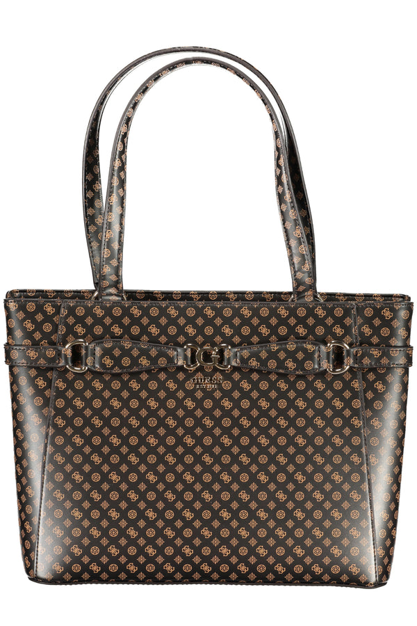 BOLSA DE MULHER GUESS JEANS MARROM