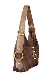 MALA COM FECHO GUESS JEANS MULHER CASTANHA