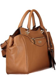 MALA TIRACOLO GUESS JEANS MULHER CASTANHA