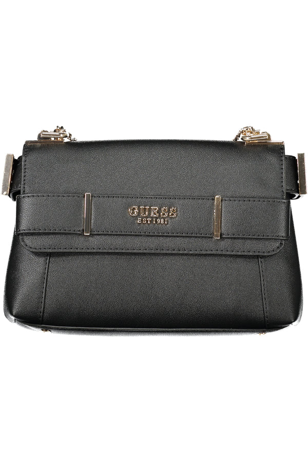 BOLSA DE MULHER GUESS JEANS PRETA