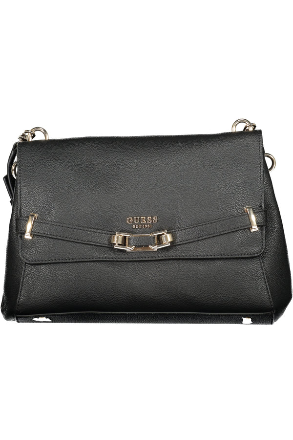 BOLSA DE MULHER GUESS JEANS PRETA
