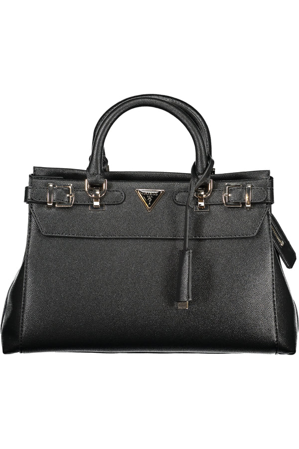 BOLSA DE MULHER GUESS JEANS PRETA