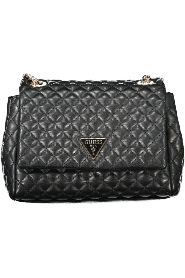 BOLSA DE MULHER GUESS JEANS PRETA