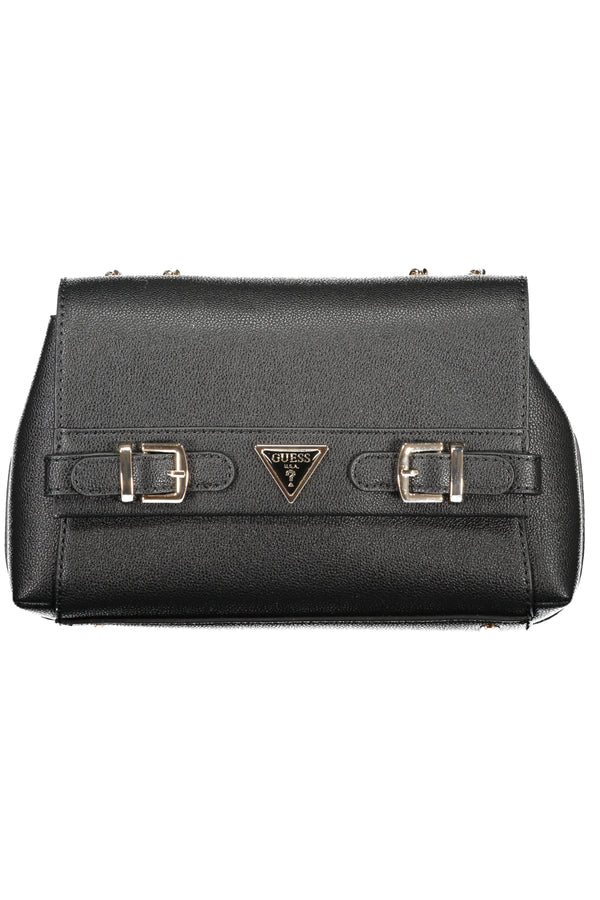 BOLSA DE MULHER GUESS JEANS PRETA