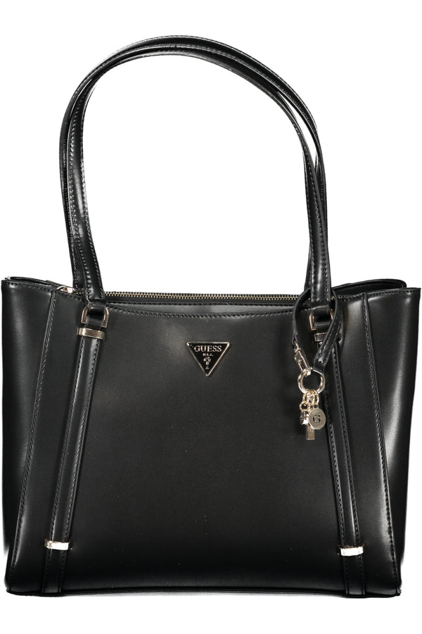 BOLSA DE MULHER GUESS JEANS PRETA