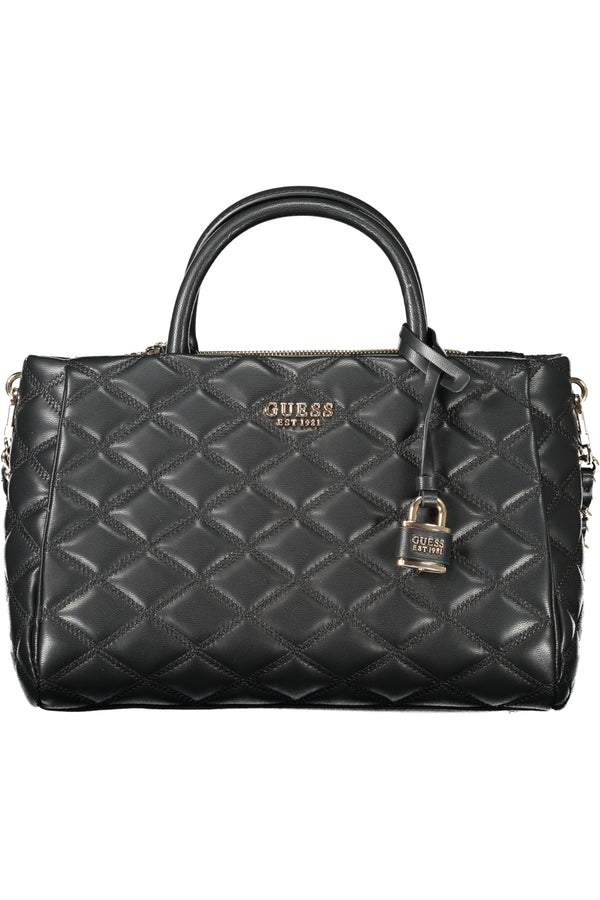 BOLSA DE MULHER GUESS JEANS PRETA