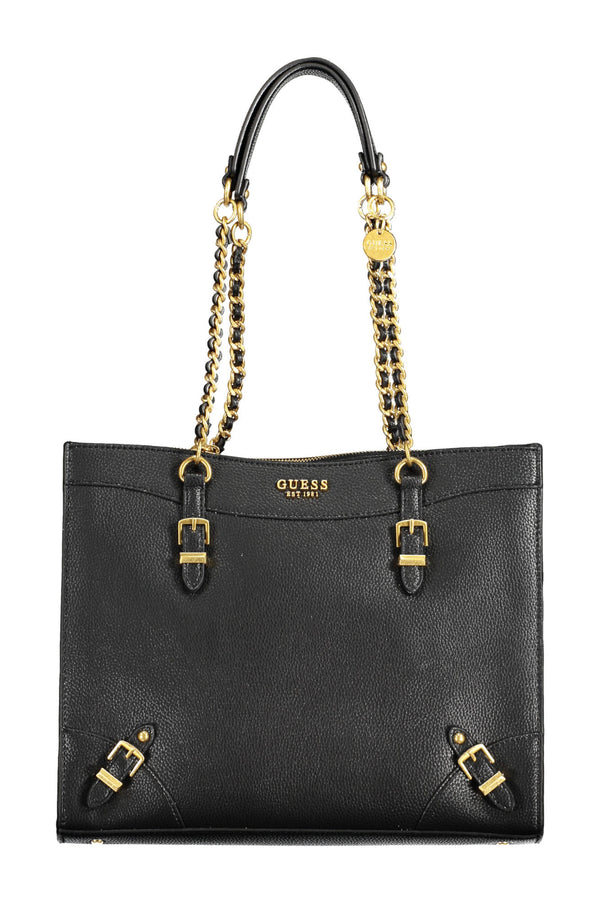 BOLSA DE MULHER PRETA GUESS JEANS