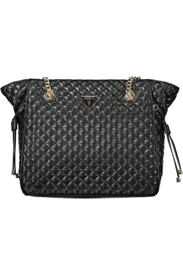BOLSA DE MULHER GUESS JEANS PRETA