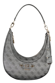 MALA COM ESTAMPADO GUESS JEANS MULHER PRETA