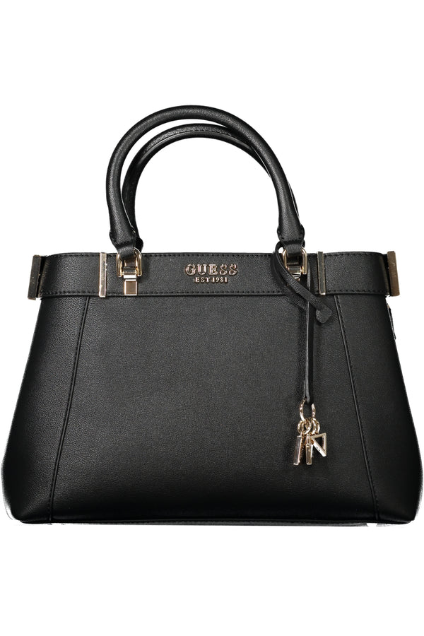 BOLSA DE MULHER GUESS JEANS PRETA