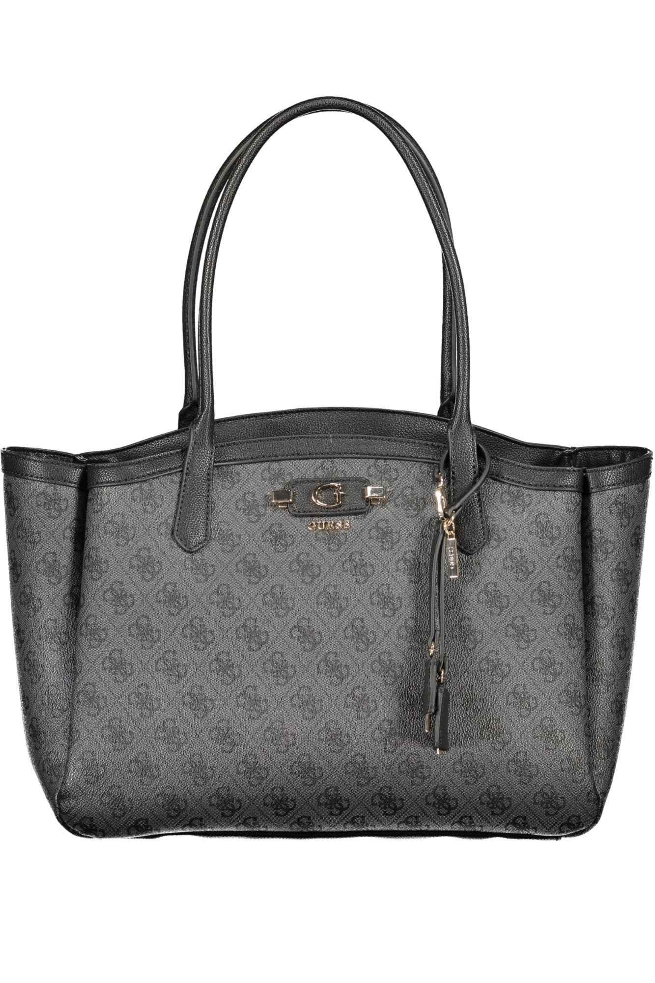 MALA COM ESTAMPADO GUESS JEANS MULHER PRETA