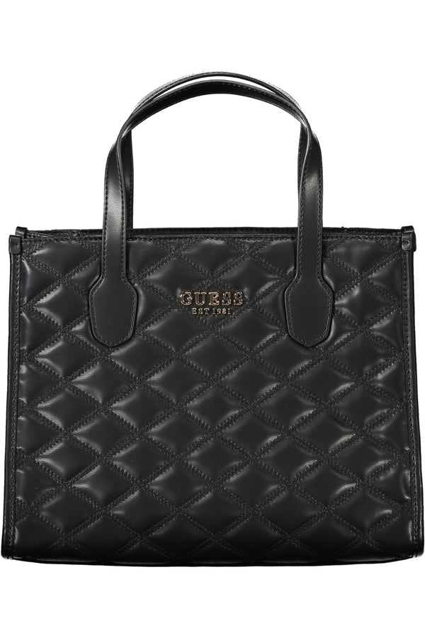 BOLSA DE MULHER GUESS JEANS PRETA