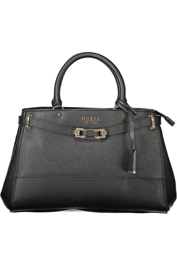 BOLSA DE MULHER GUESS JEANS PRETA