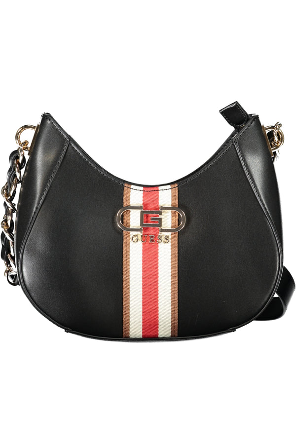BOLSA DE MULHER GUESS JEANS PRETA