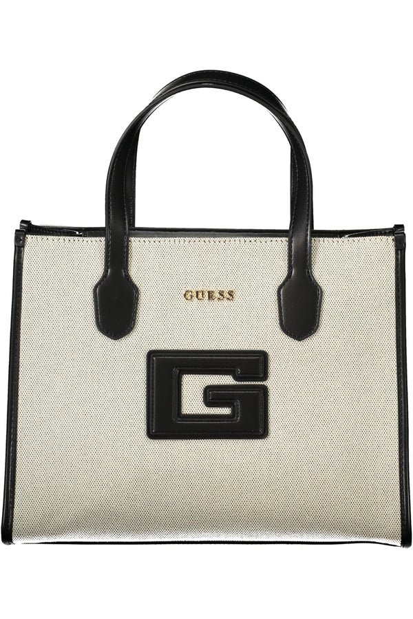 BOLSA DE MULHER GUESS JEANS PRETA
