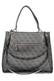 MALA COM FECHO GUESS JEANS MULHER PRETA