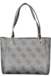 MALA COM ESTAMPADO GUESS JEANS MULHER PRETA