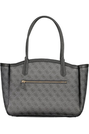 MALA COM ESTAMPADO GUESS JEANS MULHER PRETA