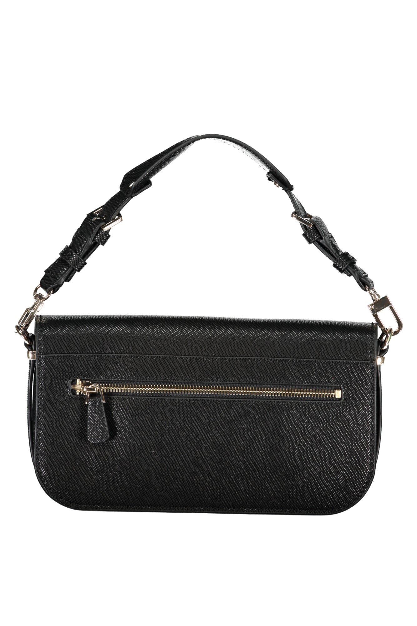 GUESS JEANS BLACK WOMAN'S HANDBAG