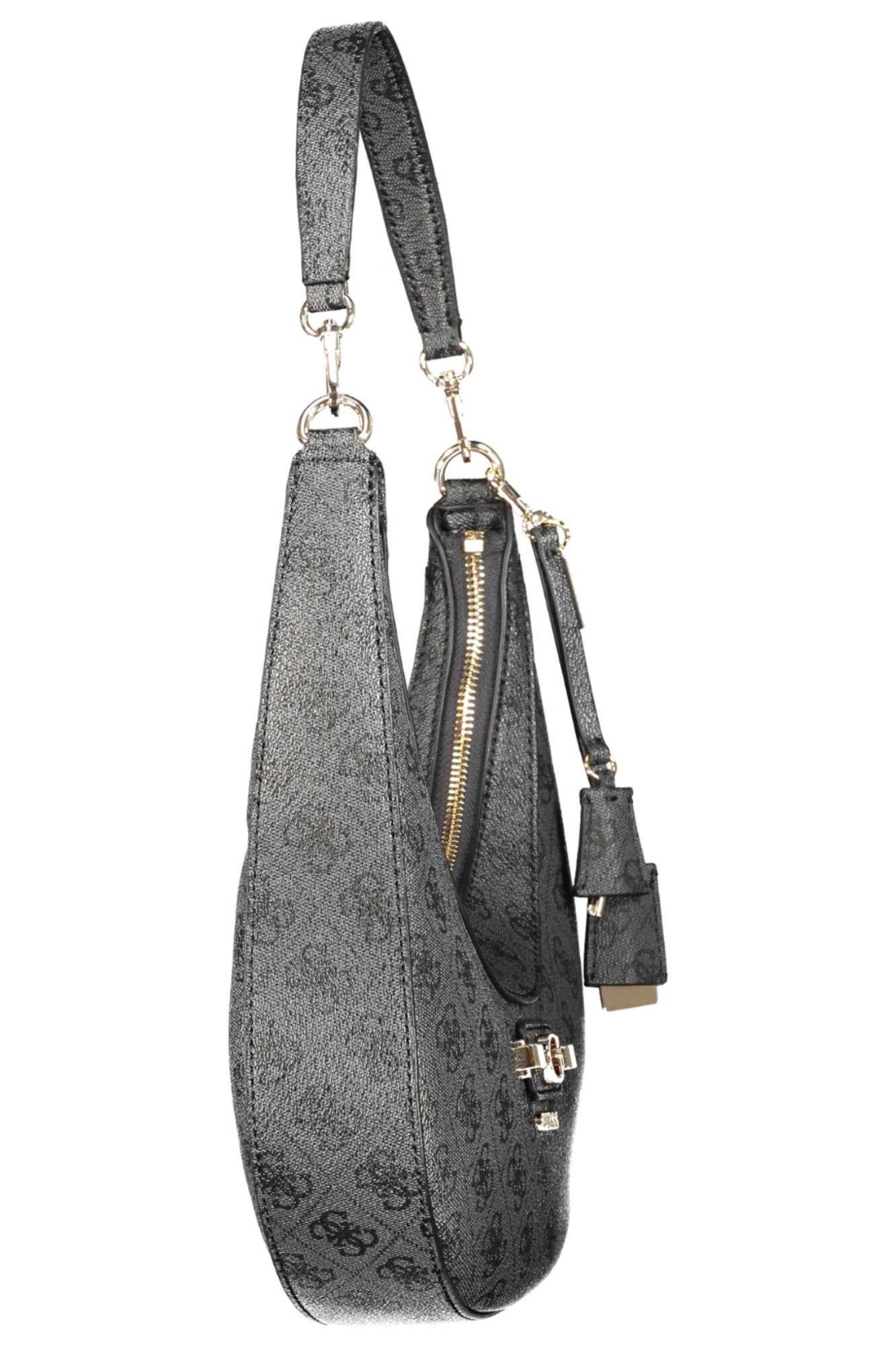 MALA COM ESTAMPADO GUESS JEANS MULHER PRETA