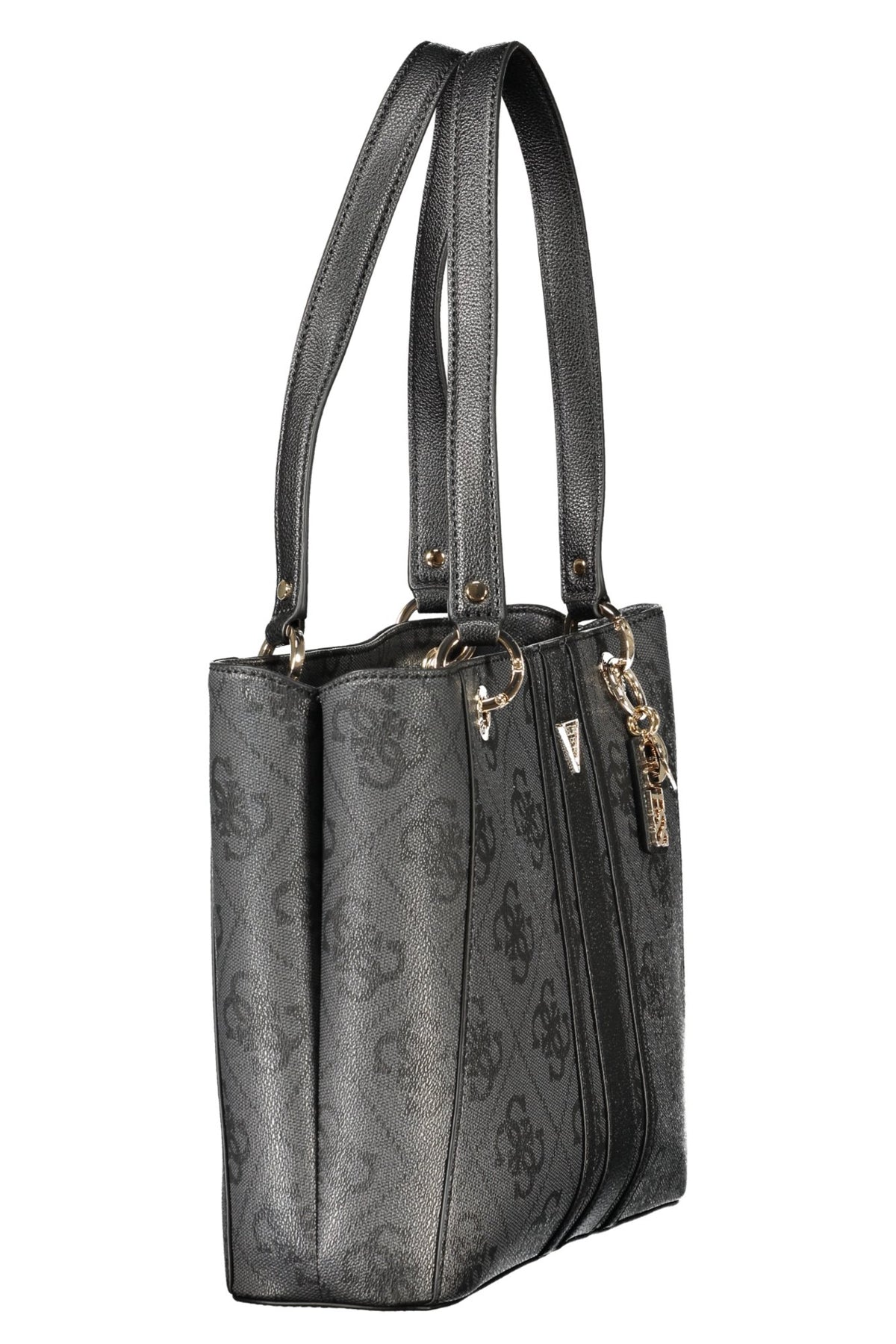 MALA COM ESTAMPADO GUESS JEANS MULHER PRETA