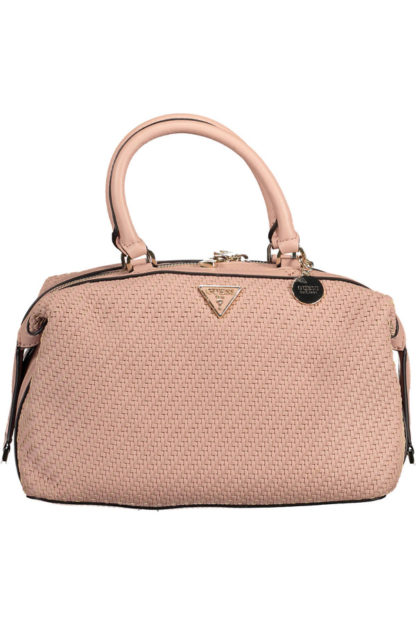 BOLSA DE MULHER GUESS JEANS ROSA