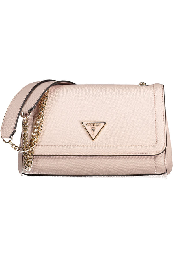 BOLSA DE MULHER GUESS JEANS ROSA