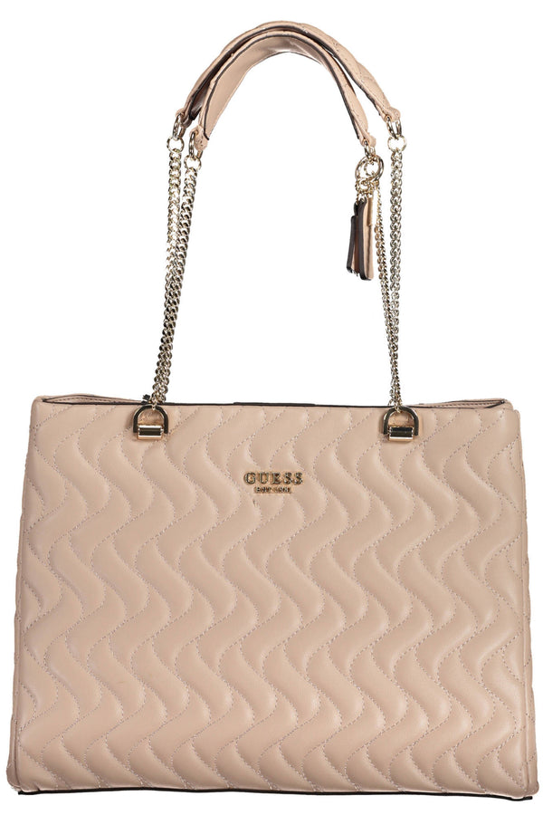 BOLSA DE MULHER GUESS JEANS ROSA