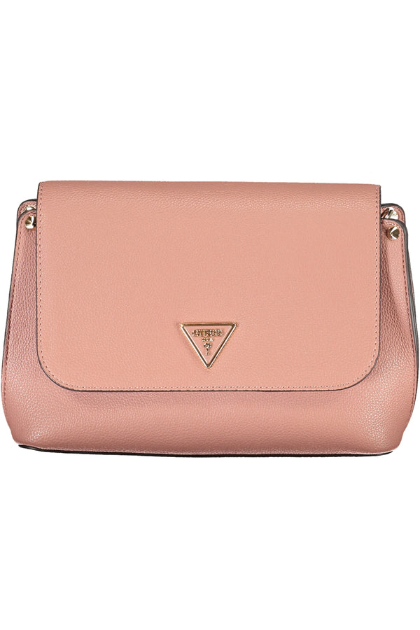 BOLSA DE MULHER GUESS JEANS ROSA