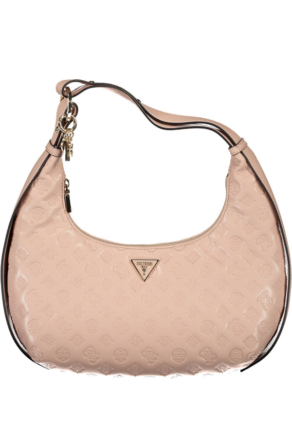 BOLSA DE MULHER GUESS JEANS ROSA