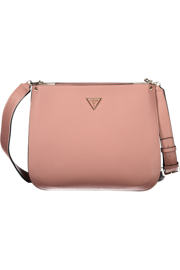 BOLSA DE MULHER GUESS JEANS ROSA