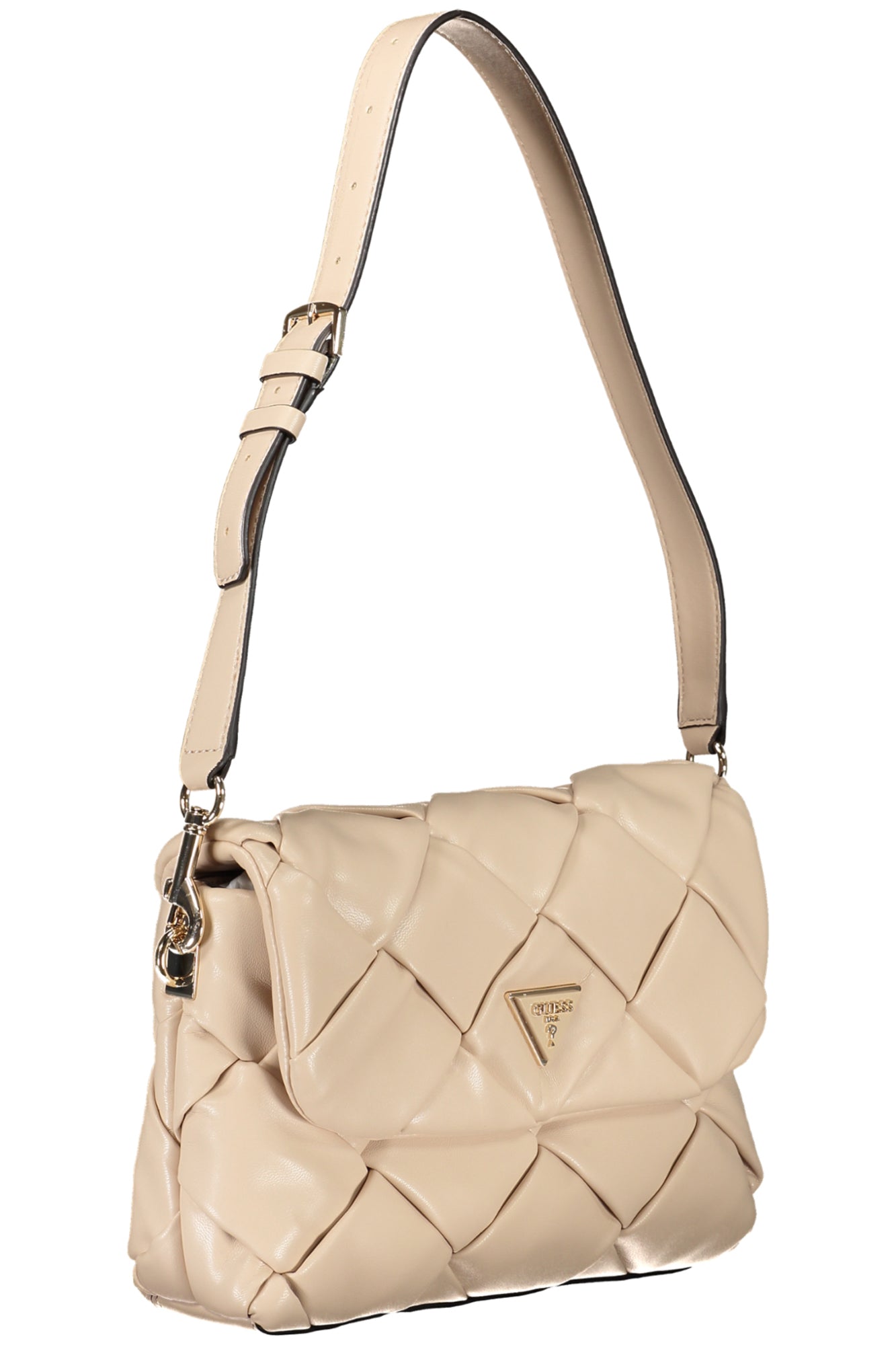 GUESS JEANS PINK WOMEN'S HANDBAG